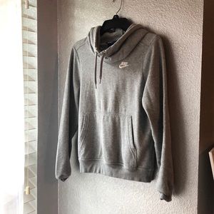 Gray Nike Hoodie (long neck)